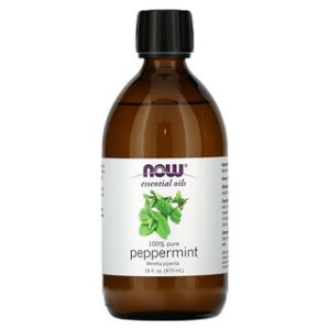 שמן מנטה טהור NOW Foods - 473 מ"ל - לשימוש ביתי