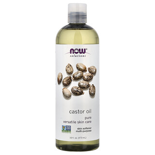 שמן קיק טבעי NOW Foods 473 מ"ל - טיפוח שיער וגוף