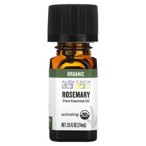 שמן רוזמרין אורגני טהור Aura Cacia - 7.4 מ"ל