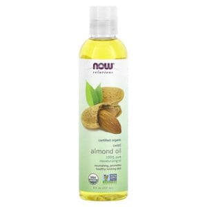 שמן שקדים אורגני NOW Foods - טיפוח טבעי לעור