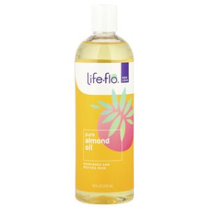 שמן שקדים טהור Life-flo - 473 מ"ל - לעור בריא
