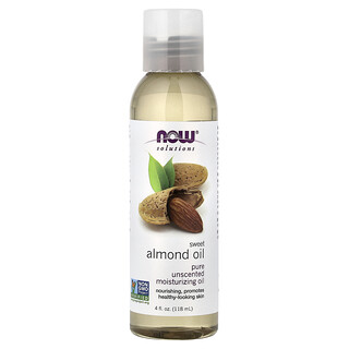 שמן שקדים מתוק NOW Foods - 118 מ"ל - ללא ריח