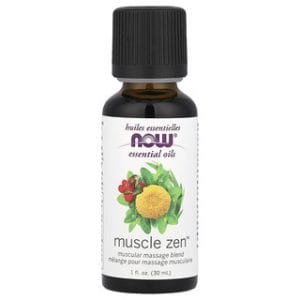 שמני אתרי Muscle Zen™ - NOW Foods , להרגעת שרירים