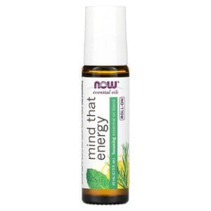 שמני אתרי NOW - Mind That Energy Roll-On - 10 מ"ל