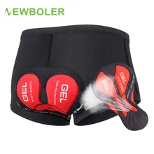 תחתון רכיבה נושם עם ריפוד ג'ל 5D - Newboler