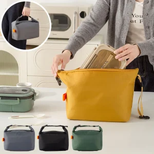 תיק אוכל מבודד נייד - לשימור חום וקור