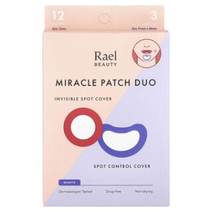 תיקון פצעונים Rael Miracle Patch Duo - 15 יחידות