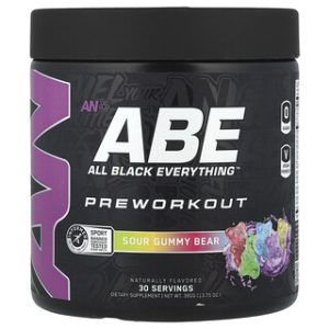 ABE Preworkout - תוסף אימון אנרגיה טעם גומי חמוץ