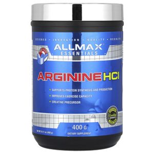 ALLMAX Arginine HCl 400g - תוסף תזונה לשיפור ביצועים