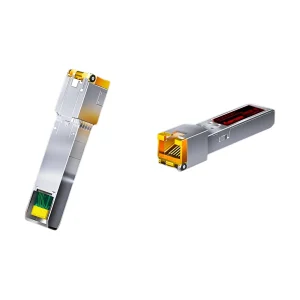 AMPCOM 10GBase-T SFP+ ל-RJ45 ממיר רשת עד 30M