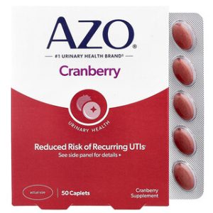 AZO Cranberry Urinary Health - 50 קפליות - בריאות בדרכי השתן