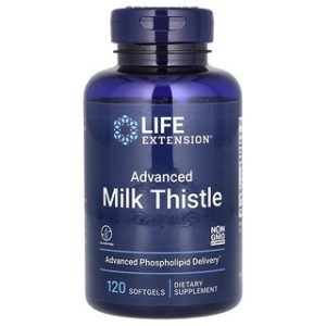 Advanced Milk Thistle Life Extension - 120 כמוסות