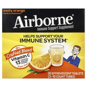 AirBorne תוסף חיזוק מערכת חיסון - תפוז 3 שפורפרות