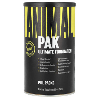 Animal Pak 44 Packs - ויטמינים ותוספי תזונה לאימון