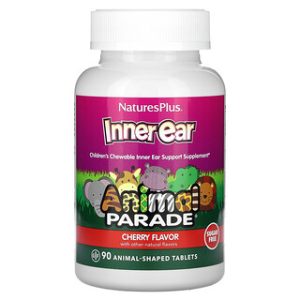 Animal Parade Inner Ear - ילדים - טבליות ללעיסה 90 יח'