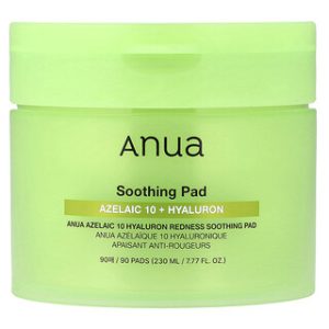 Anua Azelaic 10 Pads - טונר להרגעת אדמומיות - 90 יחידות