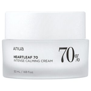 Anua Heartleaf 70 קרם הרגעה אינטנסיבי 50 מ"ל - לעור רגוע