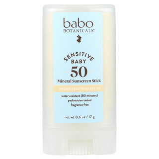 Babo Botanicals מקל הגנה מהשמש לתינוק SPF50