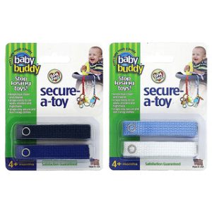 Baby Buddy Secure-A-Toy - רצועות בטיחות לתלייה לתינוקות