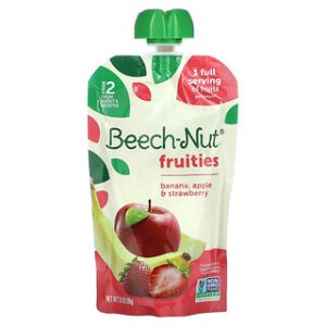 Beech-Nut Fruities בננה-תפוח-תות 6+ חודשים - 99 גרם