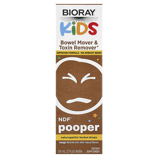 Bioray Kids NDF Pooper מנגו - ניקוי רעלים לילדים 59 מ"ל