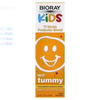 Bioray Kids NDF Tummy פרוביוטיקה לילדים- פטל 60 מ"ל