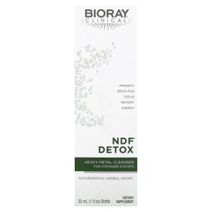 Bioray NDF Detox - מנקה מתכות כבדות, 30 מ"ל