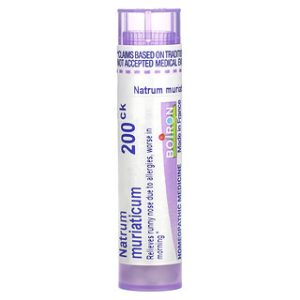 Boiron Natrum Muriaticum 200CK - הקלה מאלרגיה - 80 גלולות