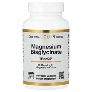 California Gold Magnesium Bisglycinate - 60 כמוסות