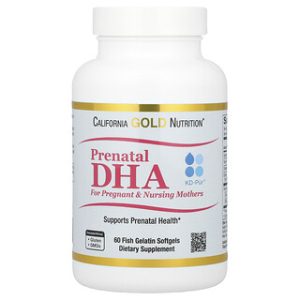 California Gold Nutrition Prenatal DHA - אומגה 3 לנשים