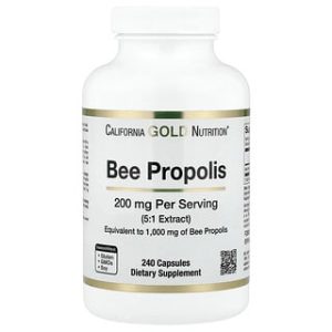 California Gold Propolis 1000 מ"ג - 240 כמוסות