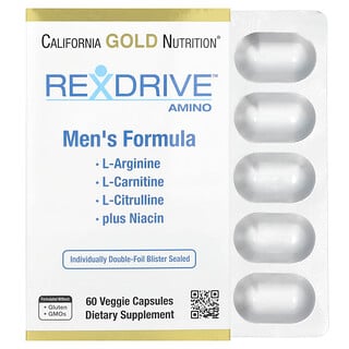 California Gold Rexdrive™ - תוסף לגברים עם חומצות אמינו
