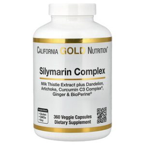 California Gold Silymarin Complex - תוסף תזונה לכבד
