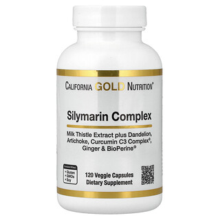 California Gold Silymarin Complex - תוסף תזונה לכבד