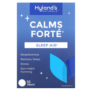 Calms Forté® Hylands - כדורי הרגעה טבעיים 50 טבליות