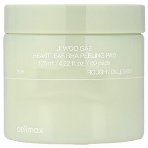 Celimax Heartleaf BHA פילינג פד - 60 יח׳ - לעור בריא