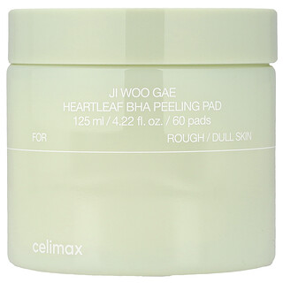 Celimax Heartleaf BHA פילינג פד - 60 יח׳ - לעור בריא