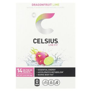 Celsius Live Fit - חבילות משקה אנרגיה דרגון פרי ליים