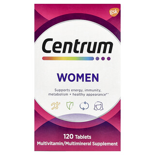 Centrum Women - מולטי ויטמין לנשים, 120 טבליות