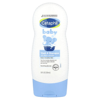 Cetaphil Baby - שמפו וסבון קלנדולה 230 מ"ל - לעור עדין