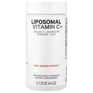 Codeage - ויטמין C ליפוזומלי 180 כמוסות צמחיות