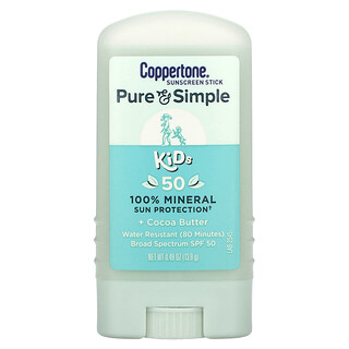 Coppertone Pure & Simple לילדים- מקל הגנה SPF 50
