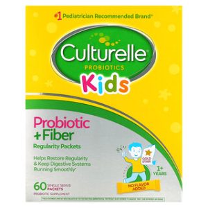 Culturelle Kids פרוביוטיקה + סיבים - 60 מנות - לגילאי 1+