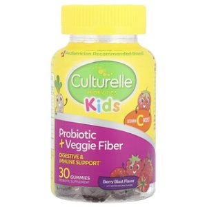 Culturelle Kids פרוביוטיקה + סיבים - גומי בטעמי פירות יער