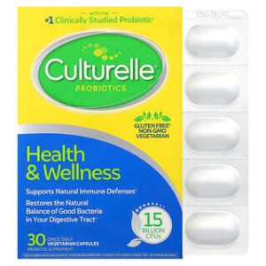 Culturelle פרוביוטיקה לבריאות - 15B CFU - 30 כמוסות