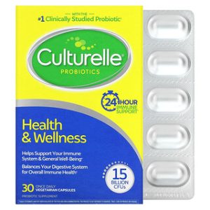Culturelle פרוביוטיקה לבריאות - 15B CFUs , 30 כמוסות