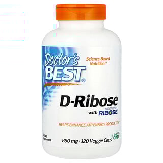 D-Ribose Doctors Best - תוסף ריבוז לשיפור אנרגיה