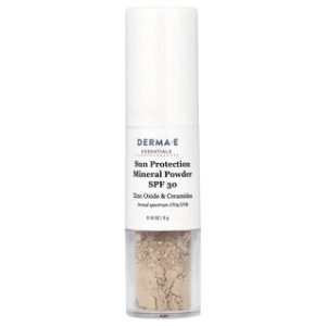 DERMA E - פודרה מינרלית להגנה מהשמש SPF 30