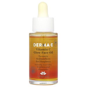 DERMA E - שמן ויטמין C זוהר לפנים - 30 מ"ל