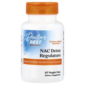Doctors Best NAC Detox - נוגדי חמצון ותמיכה לכבד